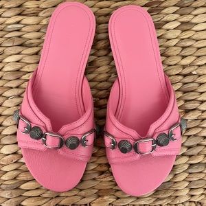 Balenciaga Cagole Pink Sandal